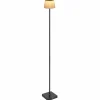 Luminaires Globo Lighting Gregoir Lampadaire LED Noir, 1 lumière