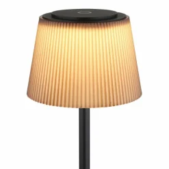 Luminaires Globo Lighting Gregoir Lampadaire LED Noir, 1 lumière