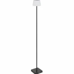 Luminaires Globo Lighting Gregoir Lampadaire LED Noir, 1 lumière