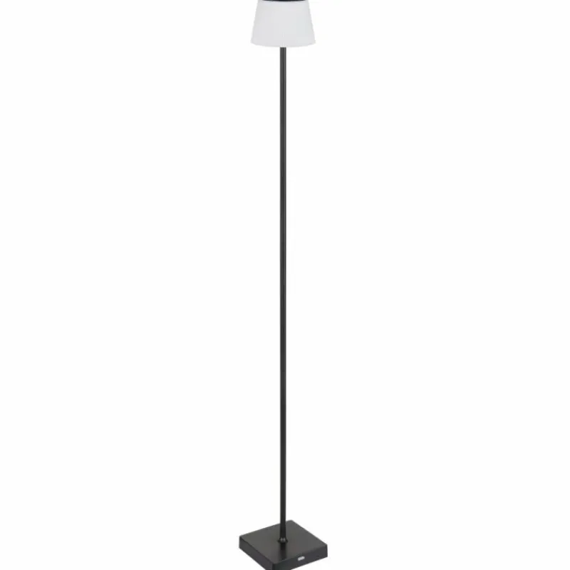 Luminaires Globo Lighting Gregoir Lampadaire LED Noir, 1 lumière
