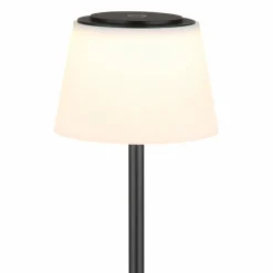 Luminaires Globo Lighting Gregoir Lampadaire LED Noir, 1 lumière