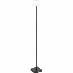 Luminaires Globo Lighting Gregoir Lampadaire LED Noir, 1 lumière