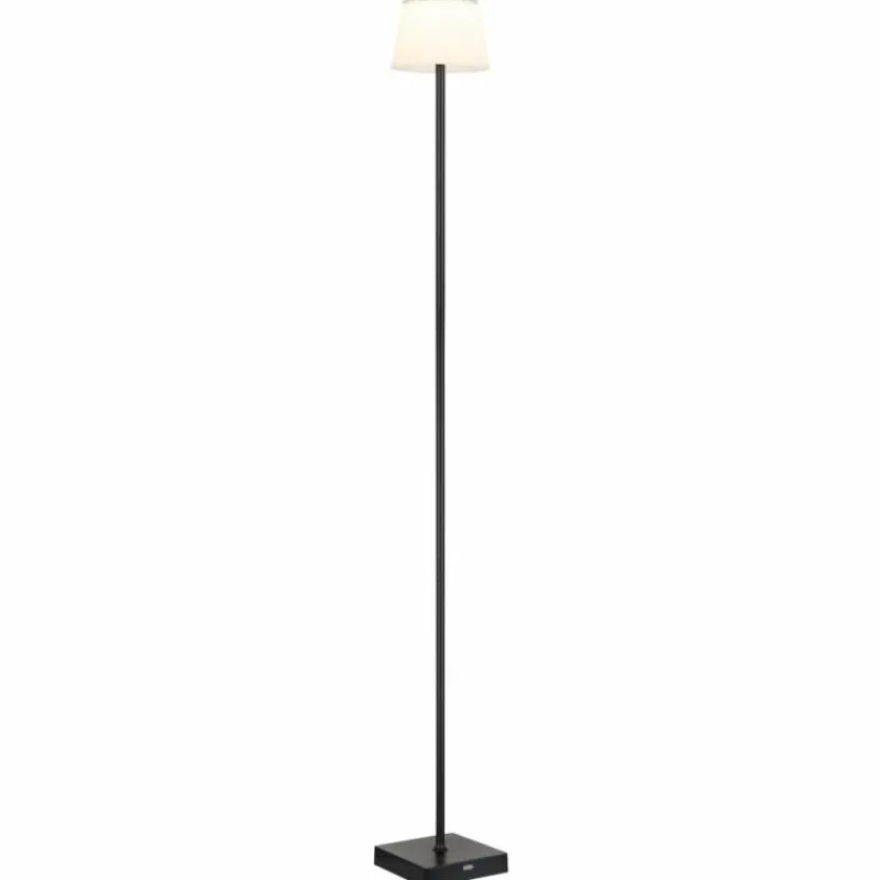 Luminaires Globo Lighting Gregoir Lampadaire LED Noir, 1 lumière