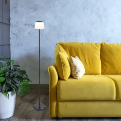 Luminaires Globo Lighting Gregoir Lampadaire LED Noir, 1 lumière