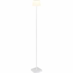 Luminaires Globo Lighting Gregoir Lampadaire LED Blanc, 1 lumière