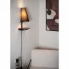 Lampes En Tissu-Luminaires Lucide GREGORY Applique murale Noir, 1 lumière