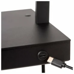 Lampes En Tissu-Luminaires Lucide GREGORY Applique murale Noir, 1 lumière