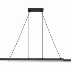 Luminaires Globo Lighting GREKKIE Suspension LED Noir, 1 lumière, Télécommandes* Éclairage Led