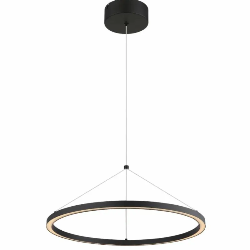 Luminaires Globo Lighting Grenvix Suspension LED Noir, 1 lumière* Éclairage Led