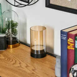 hofstein Grubbe Lampe de table d'extérieur, Lampe à poser LED Noir, 1 lumière