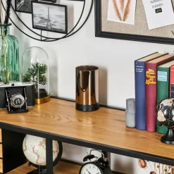 hofstein Grubbe Lampe de table d'extérieur, Lampe à poser LED Noir, 1 lumière