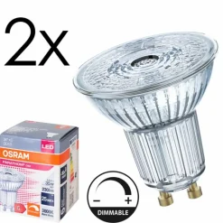 hofstein GU10 LED 3.4 Watt blanc chaud dimmable 230 Lumen