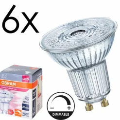 hofstein GU10 LED 3.4 Watt blanc chaud dimmable 230 Lumen