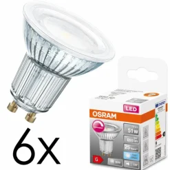 hofstein GU10 LED 7.9 Watt blanc neutre dimmable 650 Lumen