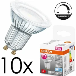 hofstein GU10 LED 7.9 Watt blanc neutre dimmable 650 Lumen