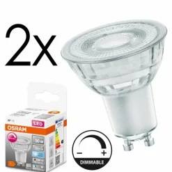 hofstein GU10 LED 4.7 Watt blanc neutre dimmable 350 Lumen