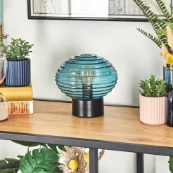 hofstein Gualtar Lampe à poser Noir, 1 lumière