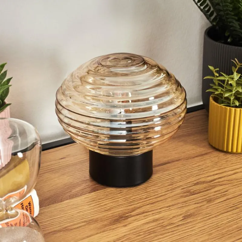 hofstein Gualtar Lampe à poser Noir, 1 lumière