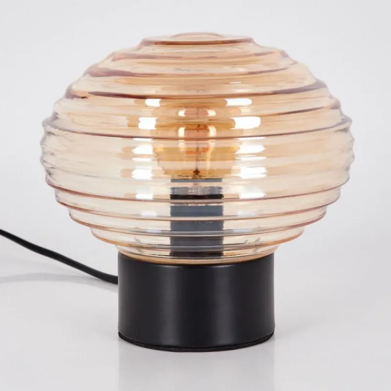 hofstein Gualtar Lampe à poser Noir, 1 lumière