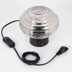 hofstein Gualtar Lampe à poser Noir, 1 lumière