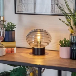 hofstein Gualtar Lampe à poser Noir, 1 lumière