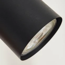 hofstein Guardais Applique murale, Spot mural Brun, Couleur bois, Noir, 1 lumière