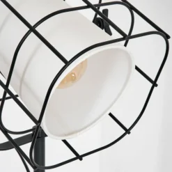 Lampes En Tissu-hofstein Gudmuntorp Lampadaire Noir, 1 lumière