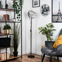 Lampes En Tissu-hofstein Gudmuntorp Lampadaire Noir, 1 lumière