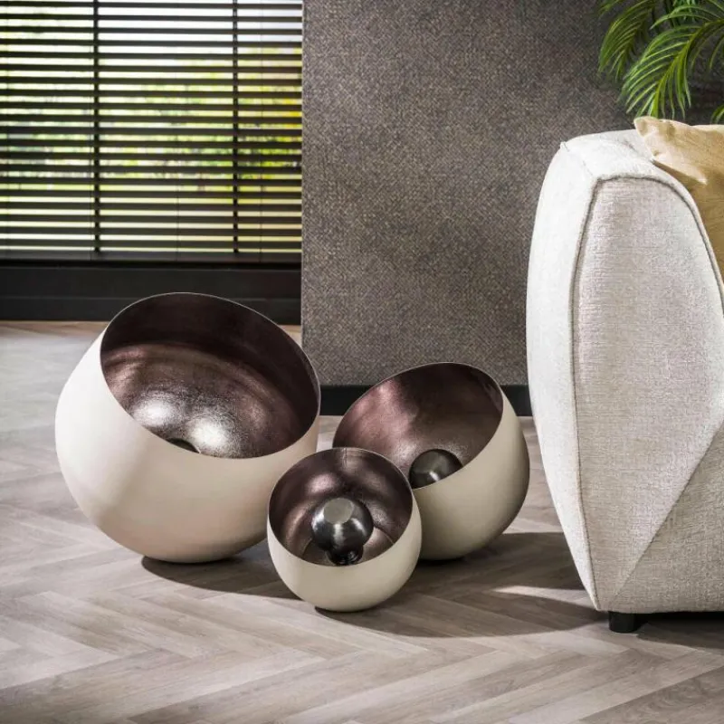 hofstein Guedixe Lampadaire, Lampe à poser Gris, 1 lumière* Lampes À Poser