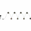 Luminaires Globo Lighting Guirlande Globo SOLAR LED Noir, 98 lumières