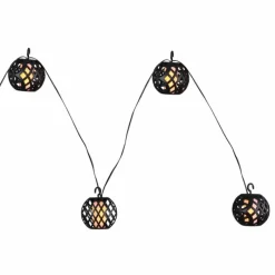 Luminaires Globo Lighting Guirlande Globo SOLAR LED Noir, 98 lumières