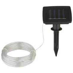 Luminaires Globo Lighting Guirlande Globo SOLAR LED Noir, 50 lumières