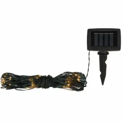 Luminaires Globo Lighting Guirlande Globo SOLAR LED Vert, Noir, 100 lumières