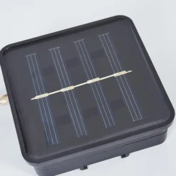 Lampes Dorées-hofstein guirlande lumineuse solaire Trygsland LED Brun, 10 lumières