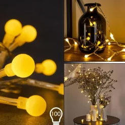 hofstein Guirlande Sondrio LED, 100 lumières