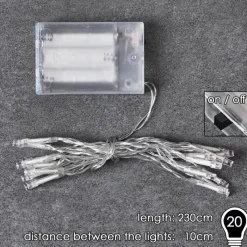 hofstein Guirlande Sondrio LED, 20 lumières