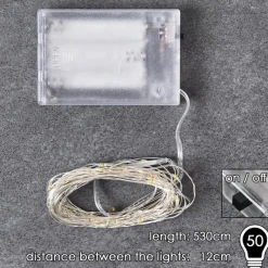 hofstein Guirlande Sondrio LED, 50 lumières