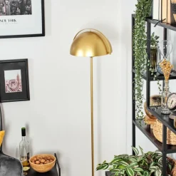 Lampes Dorées-hofstein Guttsta Lampadaire Or, 1 lumière