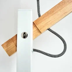 Luminaires Scandinaves-hofstein Halarna Lampadaire Écru, Blanc, 1 lumière