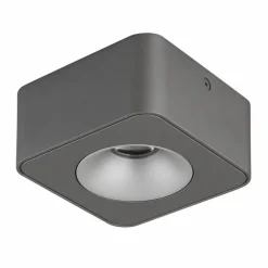 Luminaires Globo Lighting Hangarau Plafonnier LED Gris, 1 lumière* Éclairage Led