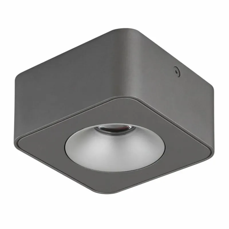 Luminaires Globo Lighting Hangarau Plafonnier LED Gris, 1 lumière* Éclairage Led