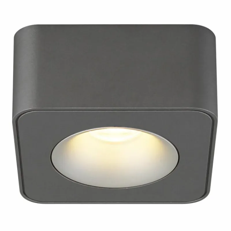 Luminaires Globo Lighting Hangarau Plafonnier LED Gris, 1 lumière* Éclairage Led