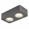 Luminaires Globo Lighting Hangarau Plafonnier LED Gris, 1 lumière* Éclairage Led