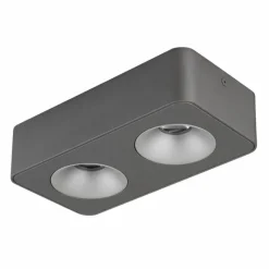 Luminaires Globo Lighting Hangarau Plafonnier LED Gris, 1 lumière* Éclairage Led