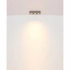 Luminaires Globo Lighting Hangarau Plafonnier LED Gris, 1 lumière* Éclairage Led