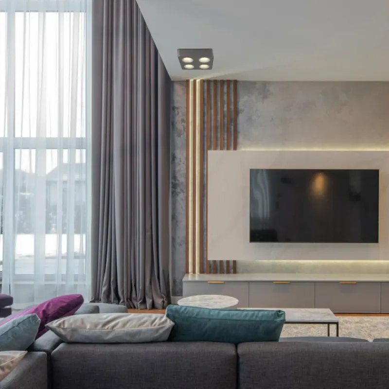 Luminaires Globo Lighting Hangarau Plafonnier LED Gris, 1 lumière* Éclairage Led