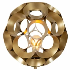 Lampes Dorées-Luminaires Lucide HANNELORE Lampadaire Or, 1 lumière