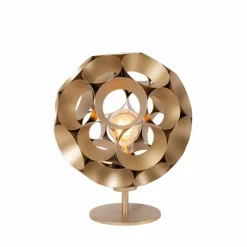 Lampes Dorées-Luminaires Lucide HANNELORE Lampe à poser Or, 1 lumière