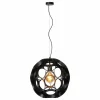 Lampes À Boules-Luminaires Lucide HANNELORE Suspension Noir, 1 lumière
