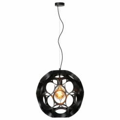 Lampes À Boules-Luminaires Lucide HANNELORE Suspension Noir, 1 lumière